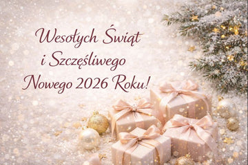 Dziękujemy za ten rok - świąteczne życzenia od del-beauty.pl na 2026