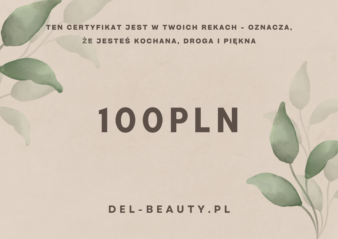 Karta podarunkowa voucher 100 PLN